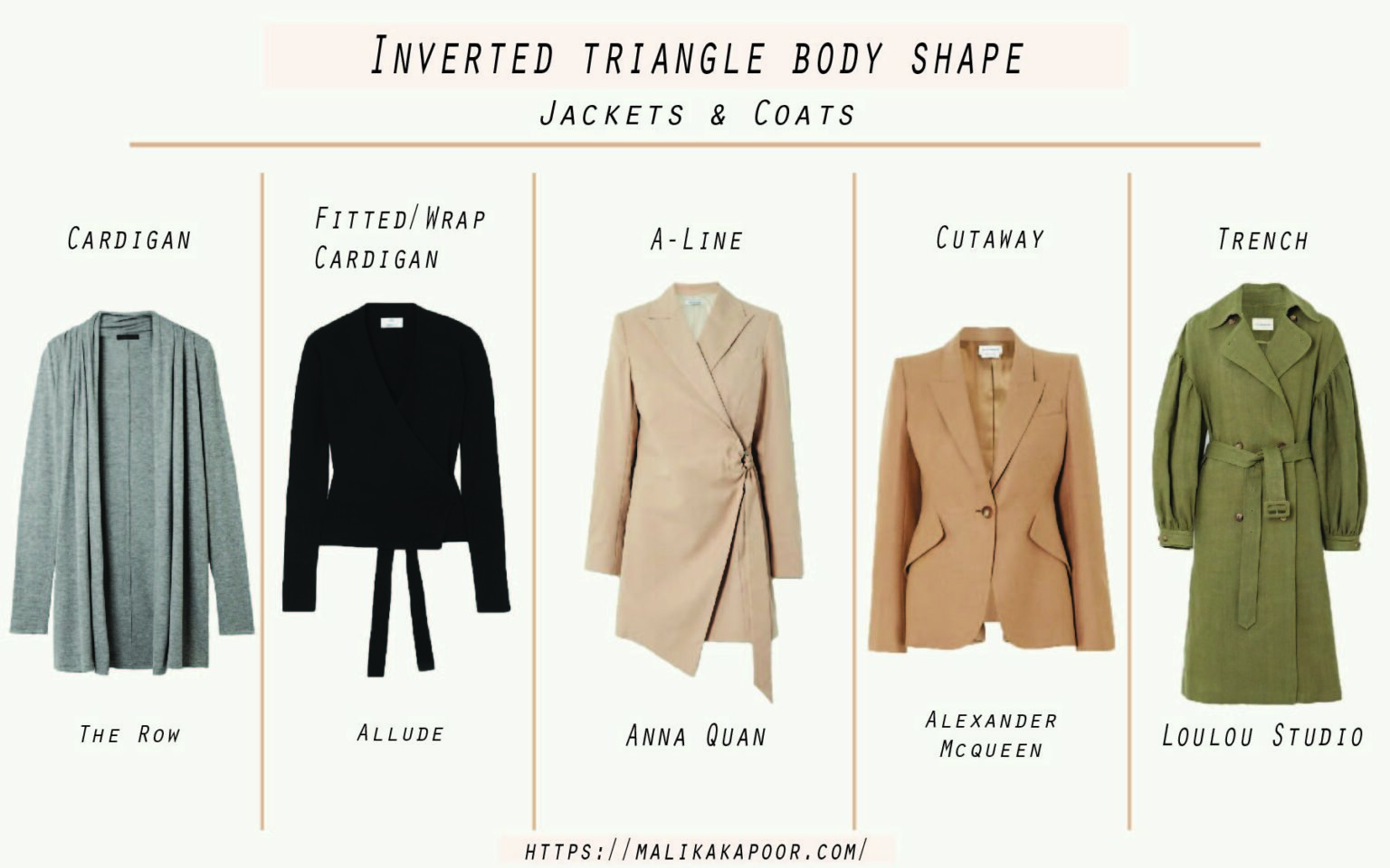 styles for inverted triangle shape